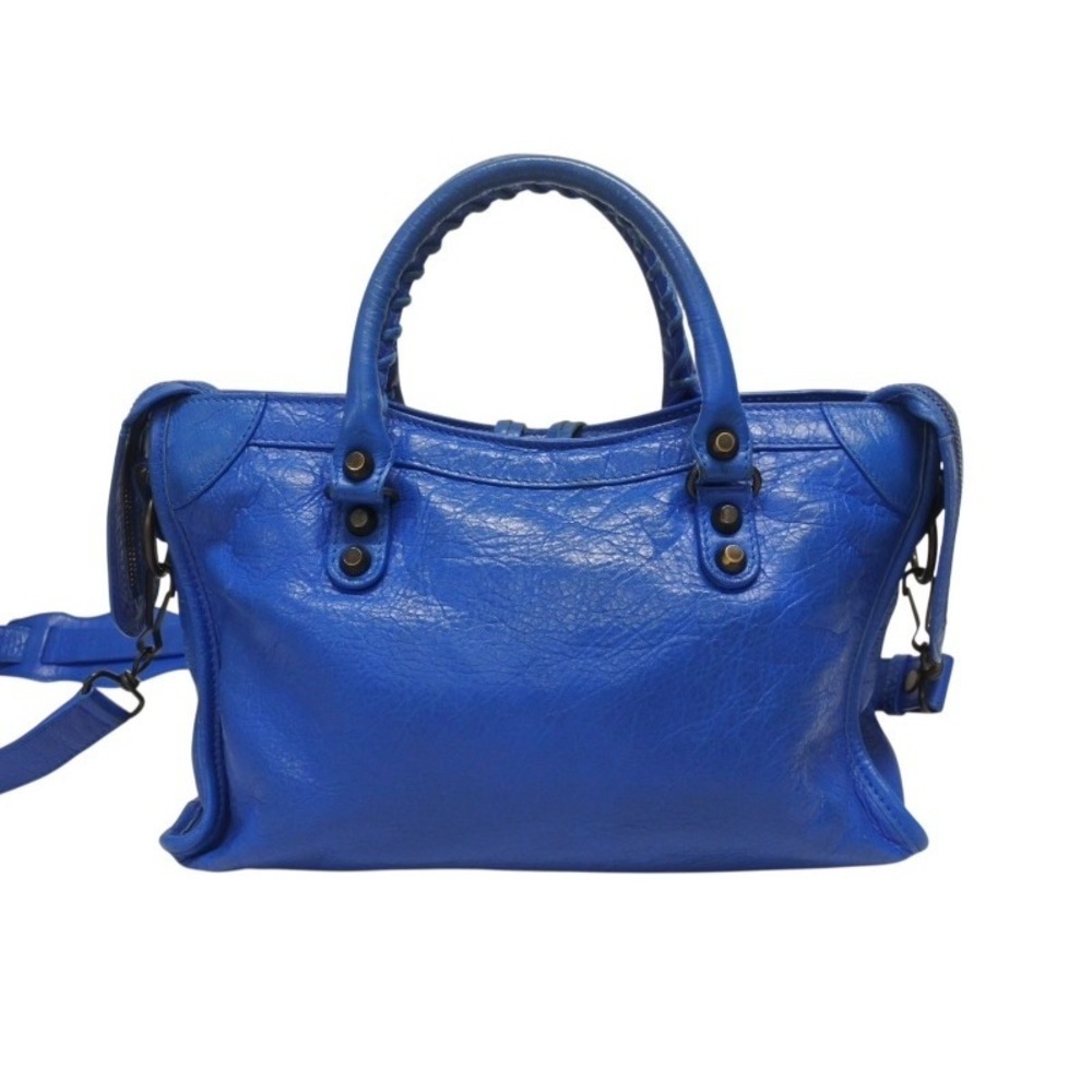 BALENCIAGA Classic City Shoulder Bag Z Blue - Picture 3 of 10